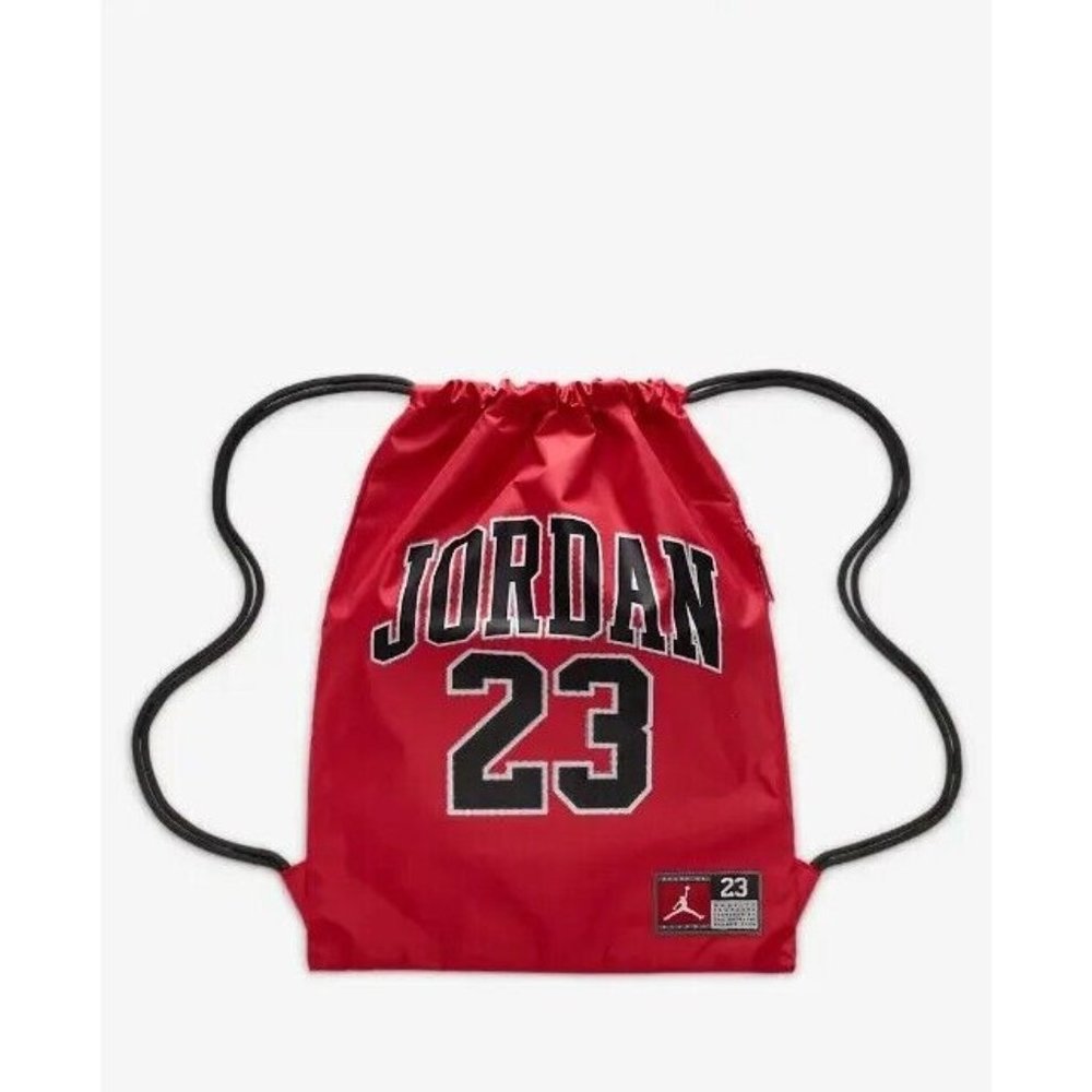 Nike Jordan 23 Bag/Gym Sack/String Bag Adult Unisex Bulls Red/Black Blue NWT